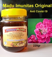 Madu Imunitas 220gr Kuning Manis Kurma Flora