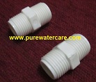 Dobel  Niple Plastik 1/2" x 1/2"